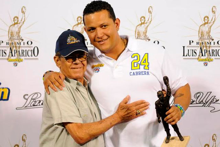 Miguel Cabrera encabeza cuarteto de menciones honoríficas del premio Luis  Aparicio 2022 - Soy Nueva Prensa Digital